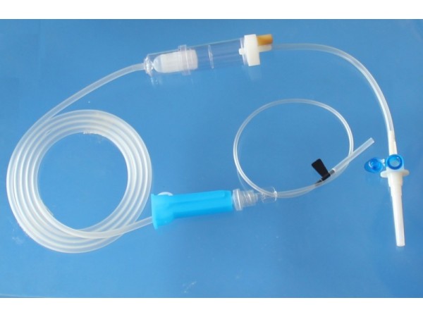 一次性使用自动止液输液器 带针（塑钢插瓶针）