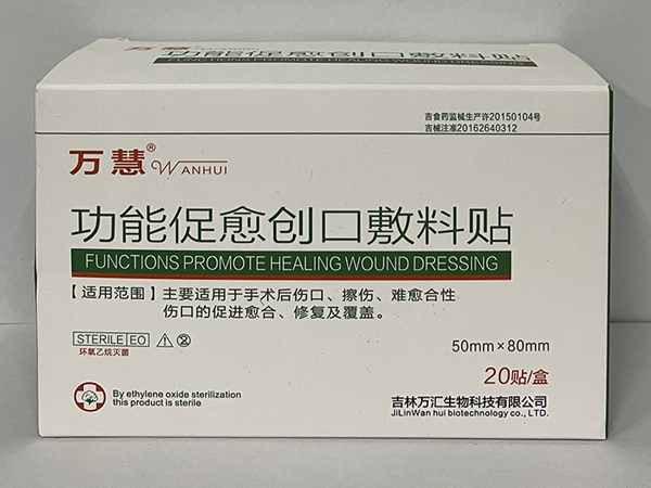 功能促愈创口敷料贴