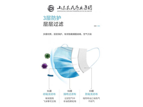 一次性医用外科口罩成品10片（中文）