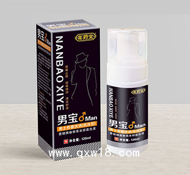 男宝男士抑菌洗液（泡沫型）