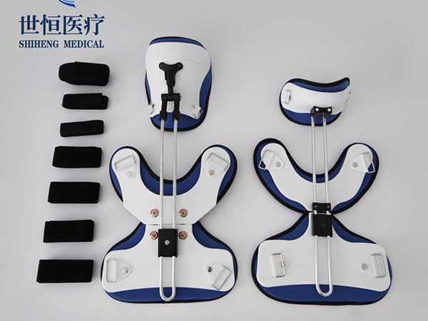 头颈胸支具 世恒可调节颈部固定支具 胸腰椎支具