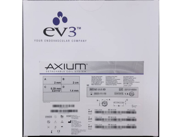 EV3 QC可解脱弹簧圈 3D弹簧圈