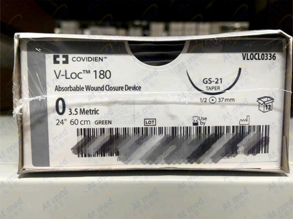 柯惠 可吸收缝合线 VLOCL0336 VLOCL系列 12根/盒