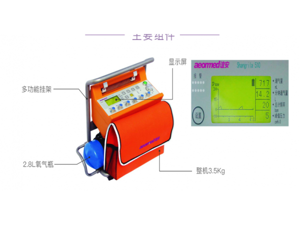 Aeonmed谊安 急救呼吸机 Shangrila510