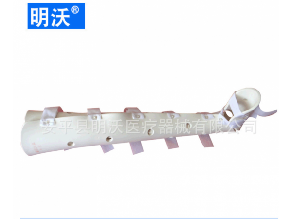厂家供应 股胫腓支具 分左右腿小腿膝关节固定大腿固定带白色