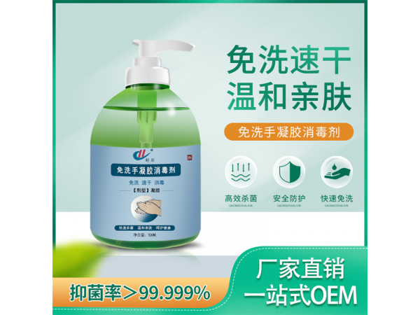 免洗手凝胶消毒剂 100毫升源头生产加工厂家