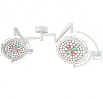 LED750/550手术无影灯摄像系统 医用手术室双头吸顶手术灯