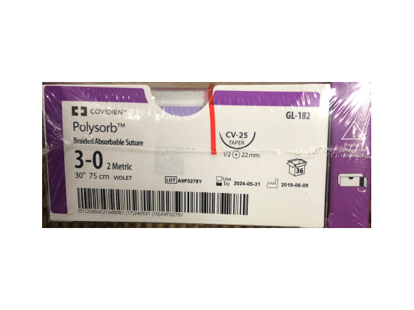 柯惠合成可吸收缝线GL-182