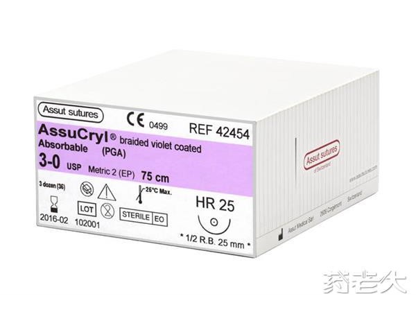 医用可吸收性缝合线