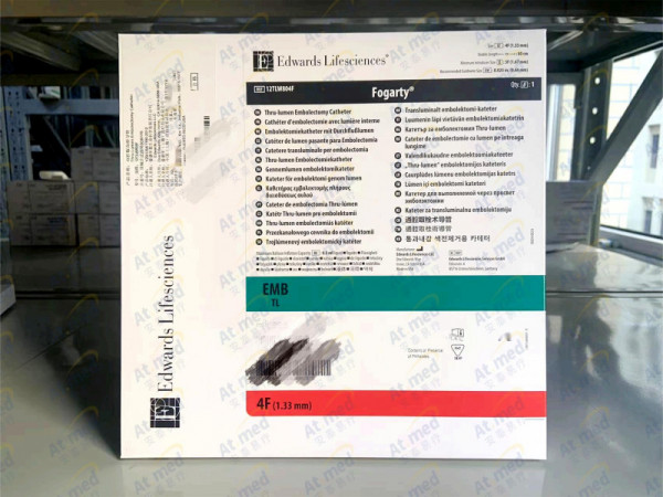 爱德华 Edwards 双腔取血栓导管 12TLW804F，4F-80CM