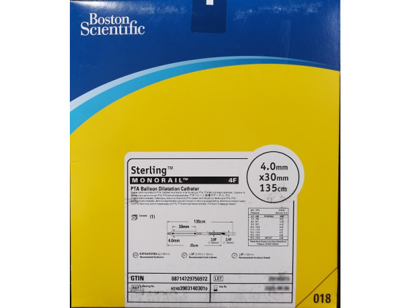 波科PTA球囊扩张导管Sterling球囊403010