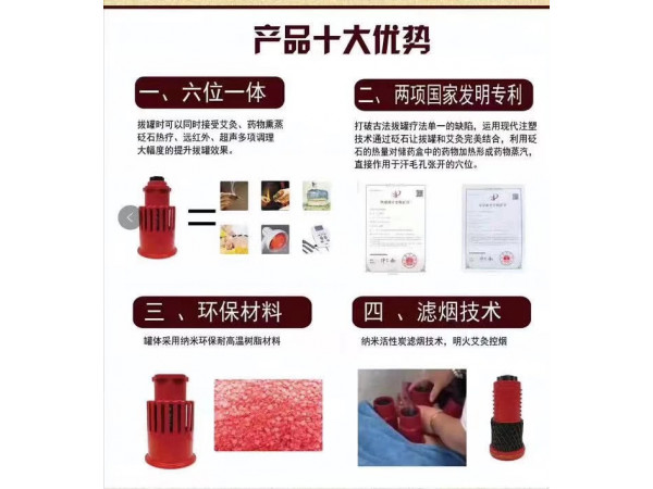 艾灸熏蒸给药拔罐器操作流程全国招商中