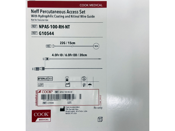 美国库克 COOK经皮导入器NPAS-100-RH-NT