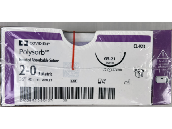 柯惠合成可吸收性缝线CL923/CL-923/CL914