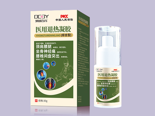 医用退热凝胶腰腿痛