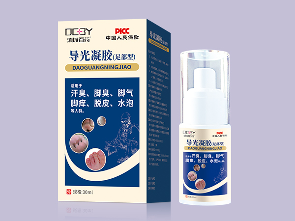 医用退热凝胶足部型
