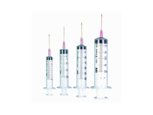 康德莱一次性注射器2ml 0.6mm全塑 盒装 (100支)