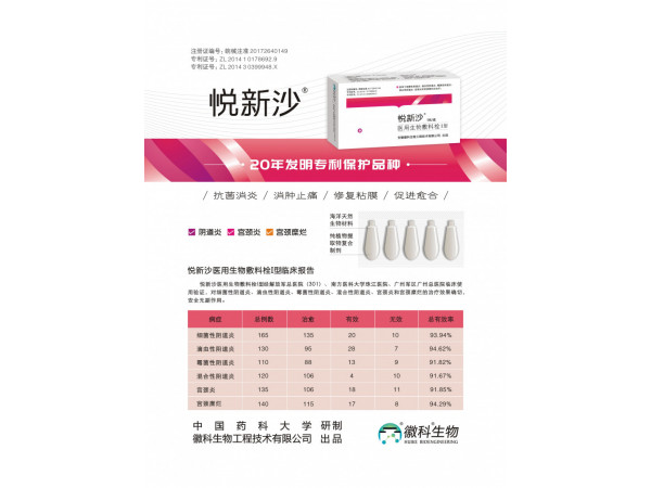 妇科植物栓剂