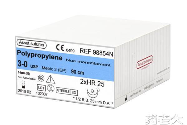 不可吸收缝合线