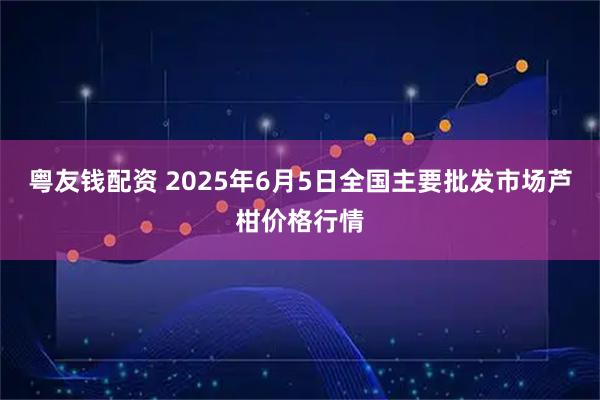 粤友钱配资 2025年6月5日全国主要批发市场芦柑价格行情